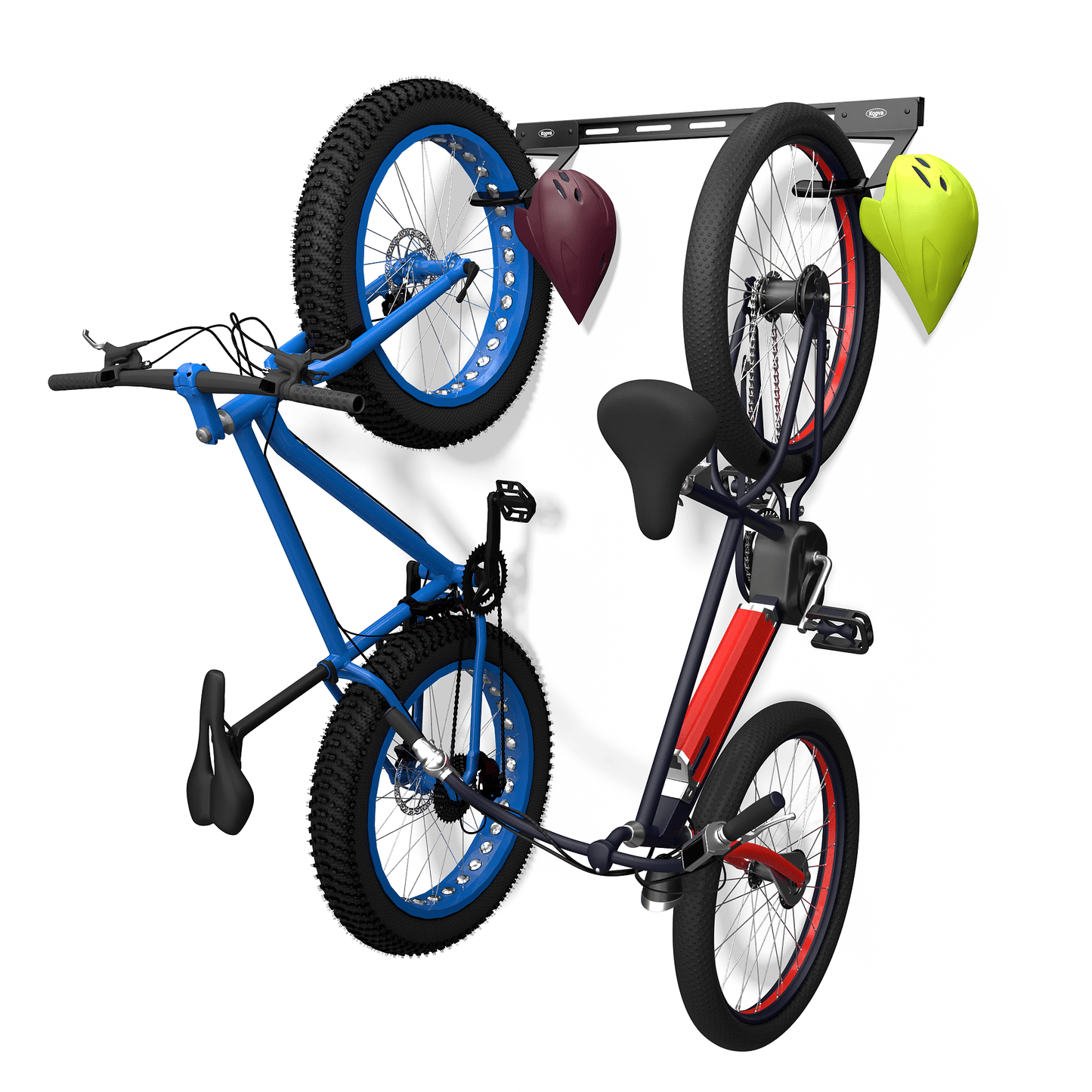 Wall Rack for 2 Jumbo Bikes