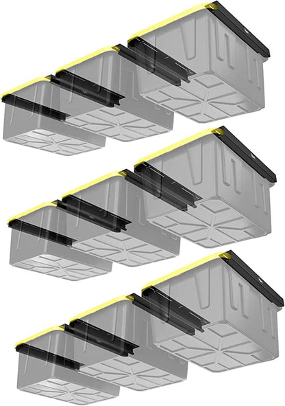 Overhead Storage Bin Rail System