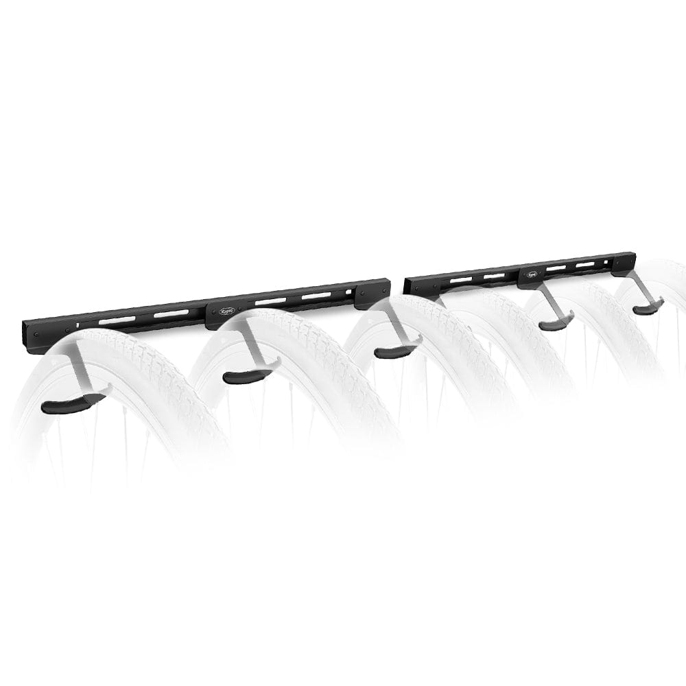 Wall Mounted Bike Rack for 6 Bikes